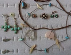 Jewelry Lot Tribal NA Western Sterling & Silver PL Turquoise ETC Antique Vintage