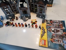 lego used The Batman Movie set 70912 ARKHAM ASYLUM