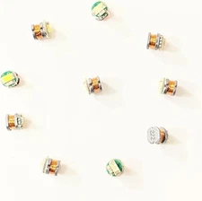 Taidacent 80mm Remote 5V Wireless LED Coil and Only 10 Mixed LEDs 