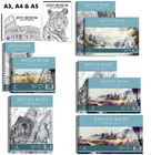 A3 A4 A5 Artist Sketch Pad 180GSM Drawing Book for Art & School Craft