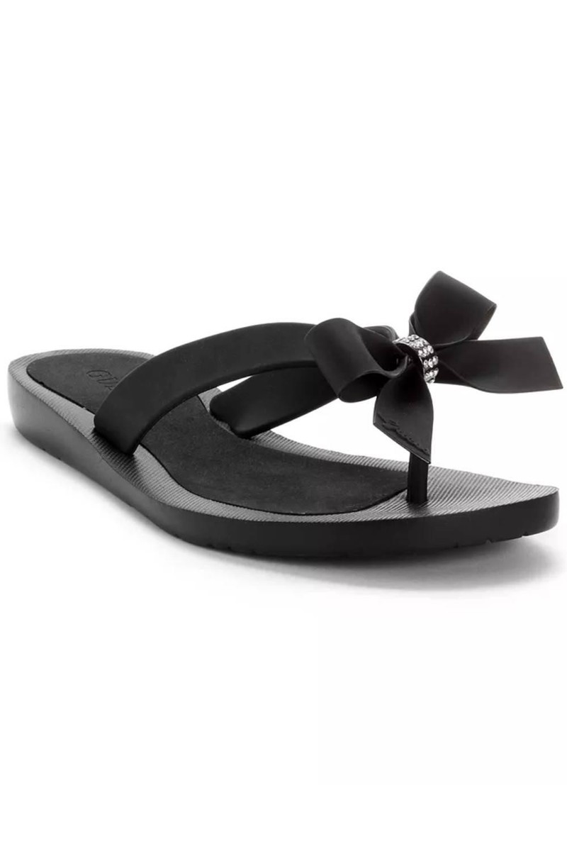 GUESS Womens Tutu Bow Flip Flop | eBay