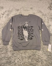 Women s Olivia Rodrigo Guts Grey Long Sleeve Sweatshirt Size S NWT