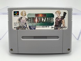 FRONT MISSION GUN HAZARD Super Famicom With Box + Manual + Card + Reg Cd SFC1040