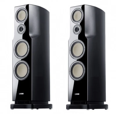 Canton Reference 3 K - HighEnd Standlautsprecher Paar Schwarz HG UVP war 10700 € - Bild 1 von 2