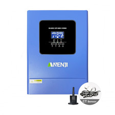 6200W 48V 230Vac Solar Hybrid Inverter On/Off Grid MPPT 120A Controller WIFI CT