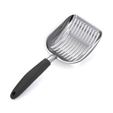 WePet Cat Litter Scoop, Aluminum Alloy Sifter, Kitty Metal Scooper, Deep Shov...