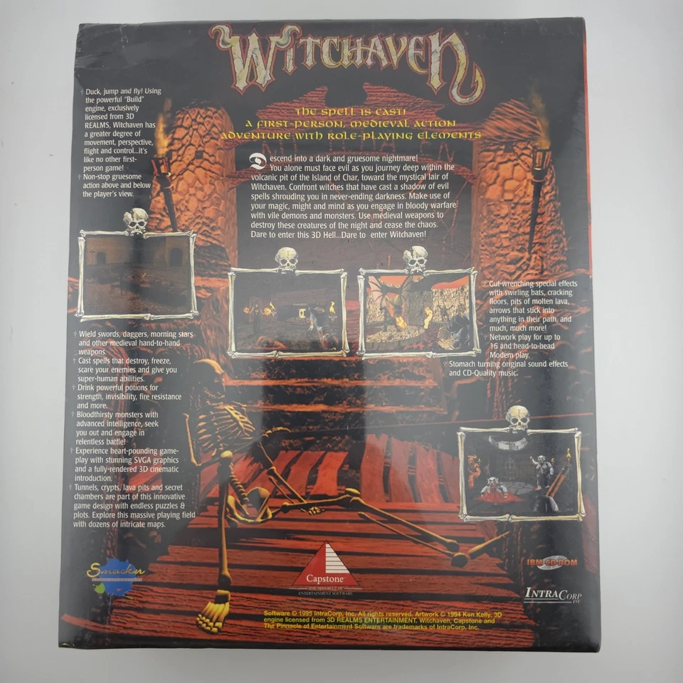 Witchaven: Dare to Enter..., 1995, Big Box, New & Sealed - Image 3 of 4