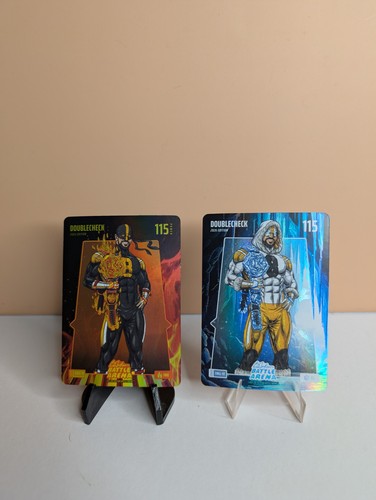 Aaron Rodgers Doublecheck Fire Grill & Ice Chill Holo Battlefoil Battle Arena