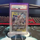 PSA 10 Mewtwo & Mew GX SM191 Black Star Promo Tag Team Holo Pokemon W Guard