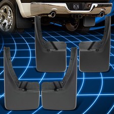 For 09-18 Dodge Ram 1500-3500 4pcs 18 Thk. Frontrear Mud Flaps Splash Guards For 09-18 Dodge Ram 1500-3500 4pcs 18 Thk. Frontrear Mud Flaps Splash Guards