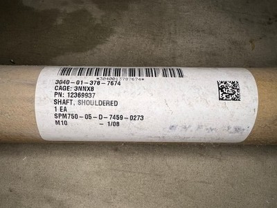 ARMORED MULTI-PURPOSE VEHICLE 12369937 SHAFT SHOULDERED 3040-01-378-7674 USA