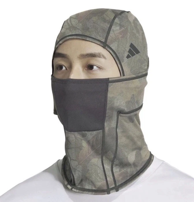 Adidas Alphaskin III 3 Balaclava Camo Hood Ski Mask Shiesty Tree Camo