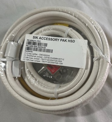 SIK Accessory Pak HSD ABS-SIK-DATA-03 Spectrum Modem Install Coax Ethernet Kit