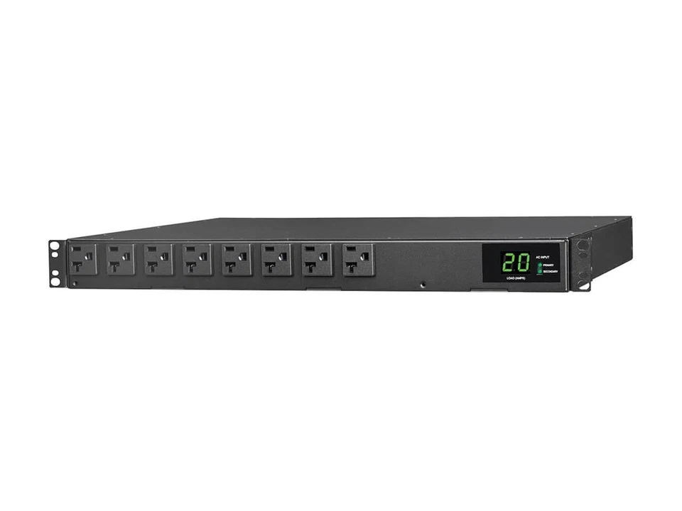 Tripp Lite PDU ATS / Metered 120V 1.92kW 20A 16 5-15/20R Dual L5-20P 1URM - Image 4 of 4