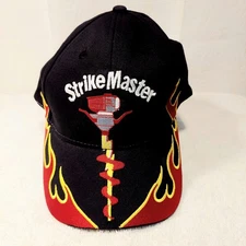 STRIKE MASTER Ice Augers Ball Cap Adjustable Strap Hat StrikeMaster Ice Fishing