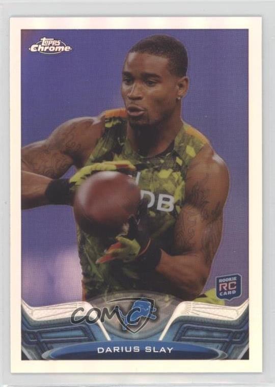 2013 Topps Chrome Refractor Darius Slay #167 0b1f