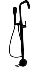 Miseno MNO194AFB Tub Filler Faucet Freestanding With Hand Shower Flat Black