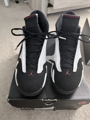 Jordan 14 Retro 2014 Black Toe for Sale | Authenticity Guaranteed