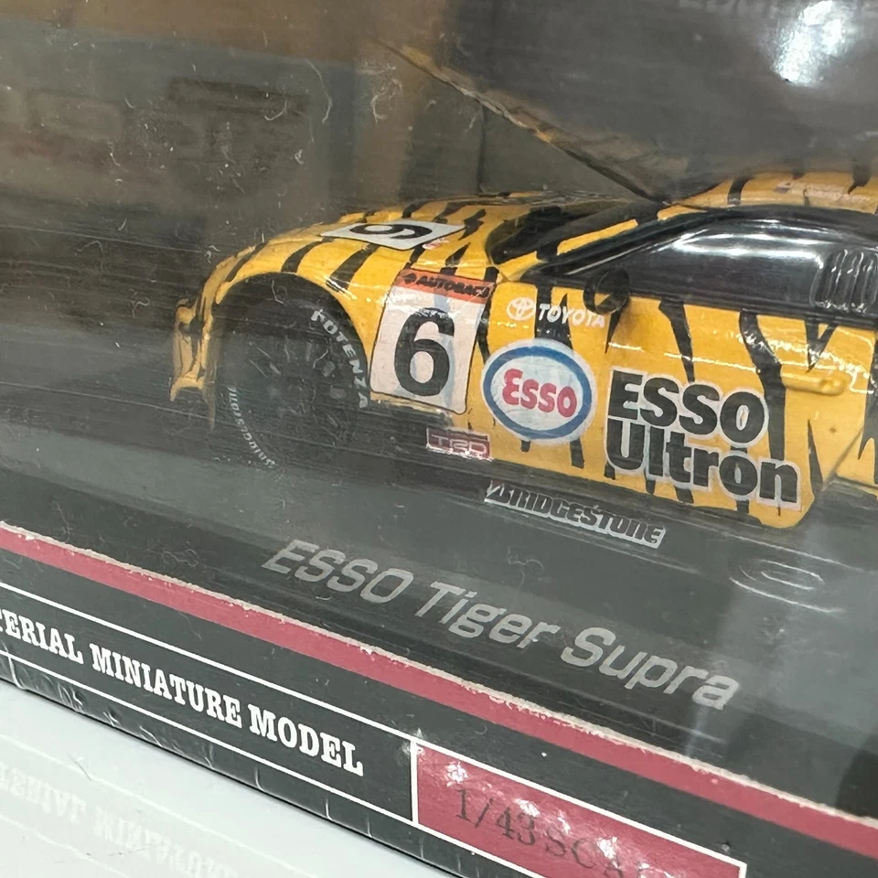 MTECH 1:43 TOYOTA SUPRA JGTC GT500 1999 ESSO ULTRON TIGER #6 EBBRO ÉPOCA 1/43 Foto 3 de 4