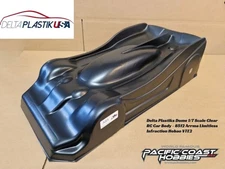 Delta Plastiks Dome 1/7 Scale Clear RC Car Body