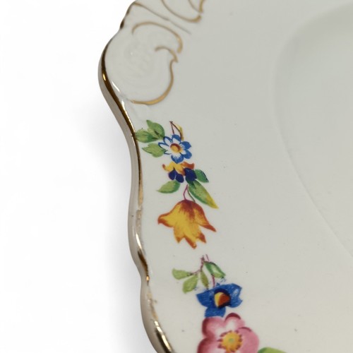 Vintage Alfred Meakin England Floral Oval Serving Platter Bone China w/Gilding - Picture 15 of 24