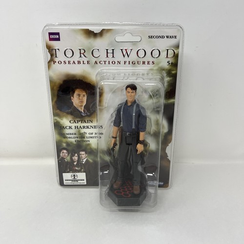 Torchwood Captain Jack Harkness 2009 SDCC Action Figure Doctor Dr Who ...