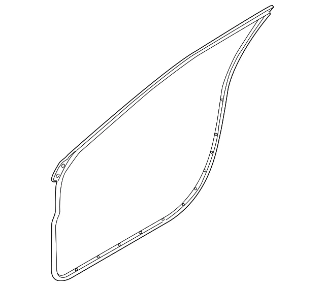 Genuine Hyundai 2011-2016 Elantra Weather-Strip On Body 82110-3Y000