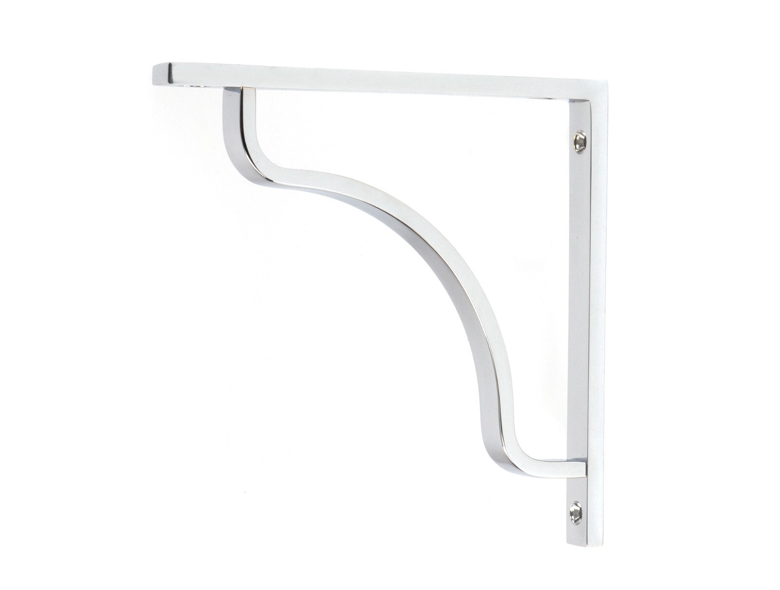 From The Anvil 51089 Polished Chrome Abingdon Shelf Bracket (150mm x 150mm)