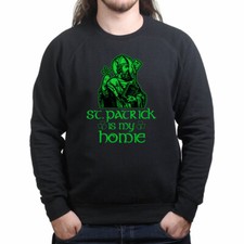 St Patrick Paddys Day Irish Leprechaun Shamrock Clover Sweatshirt Hoodie Shirt
