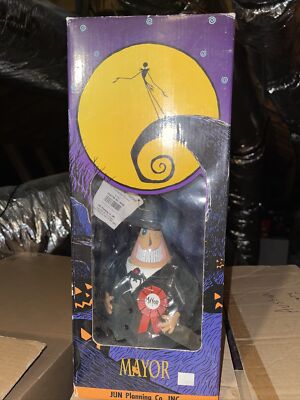 ナイトメア・ビフォア・クリスマス メイヤー N-052 MAYOR NIGHTMARE BEFORE CHRISTMAS 'MAYOR' FIGURE ORIGINAL BOX N-052 JUN