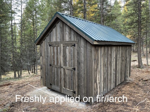 Rugged Wood Treatment Stain Rustic Gray Weathered Siding Barn Fence Eco 5 Gl Mix - Bild 4 von 12