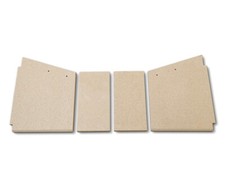 Feuerraumauskleidung A für Caminos Prestige 2.0 Kaminofen Ersatzteile Brennraum