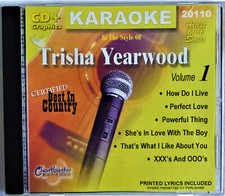 KARAOKE CD G: TRISHA YEARWOOD - Volume 1 - Best In Country - 12 Tracks