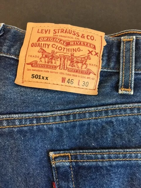 Levis 501xx made in usa