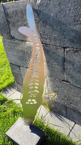 Koi Deko Shusui 700 mm aus Edelstahl geschliffen - gelasert - Bild 4 von 10