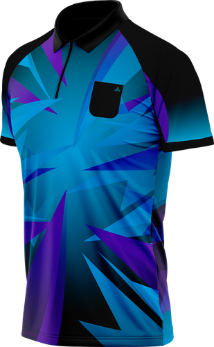 Dartshirt Arraz Shard / Flare 10 Farben, Größen SM-5XL Darttasche Poloshirt - Bild 4 von 11