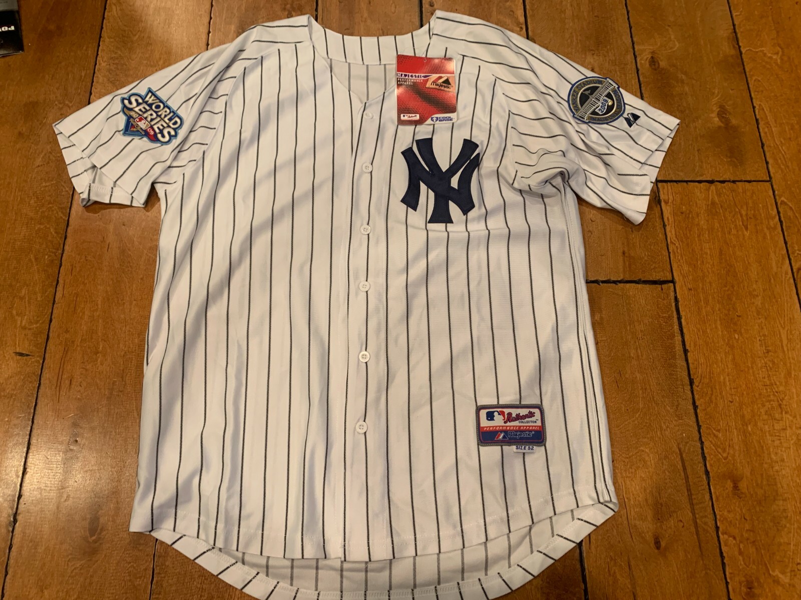 DEREK JETER YANKEES 2009 WORLD SERIES AUTHENTIC ...