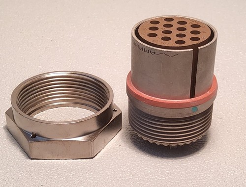 New Amphenol Connector ~ P/N U91-611196-27S ~ 14 Pin ~ Complete Connector - Picture 11 of 19