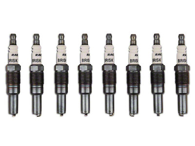 BRISK RACING 3VR14S SILVER TIP SPARK PLUGS 05-07 3V for FORD GT MUSTANG 450+HP 8