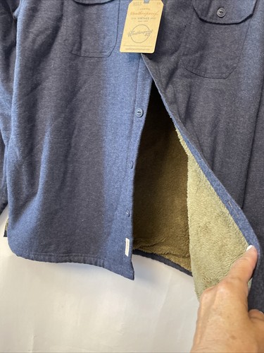 NWT Macy's mens 2XL Shacket jacket flannel heavy Weatherproof Cozy - Picture 6 of 11
