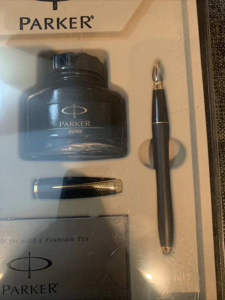 Супер РАСПРОДАЖА!!! Parker Urban матовый черный перьевая ручка комплект - Изображение 3 из 4