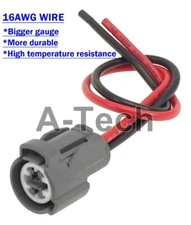 Engine Cooling Radiator Fan Switch Connector Harness For Honda CRV ACCORD CIVIC