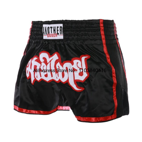 Muay Thai Shorts Women Men Kick Boxing Shorts Child Embroidery Pink Martial Arts - Picture 22 of 27