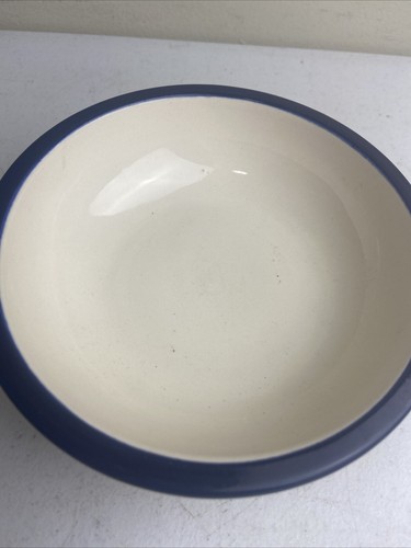 Native American Sioux Pottery Bowl Signed By Lakota Artist Handpainted Blue 6” - 第 3/6 張圖片
