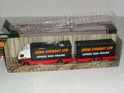 Corgi  Volvo Rigid Truck & Close Coupe Trailer Eddie Stobart Ltd 1/64 59516 OVP