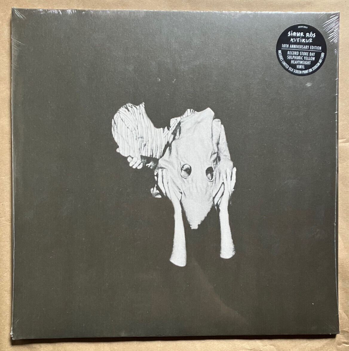 SIGUR ROS Kveikur 2 LP 2023 10th Sulphur Yellow Vinyl SEALED