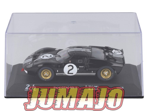 24H263 Voiture 1/43 CENTAURIA 24 Heures Mans : FORD GT40 Mk II 1966 Winner #2 B. - Imagen 9 de 9