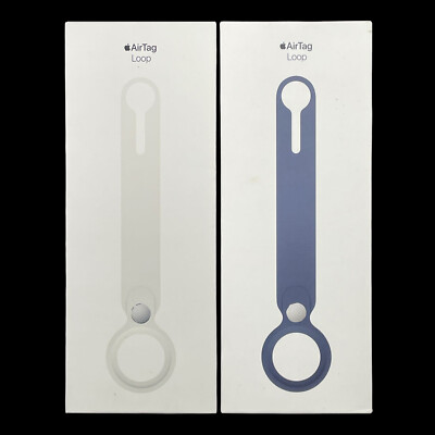 Genuine Original Apple AirTag Polyurethane Loop Case Cover - Brand New Air Tag