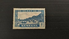 Pont Faidherbe, timbre Dakar, 1935. Objets de collection. Objet de famille.
