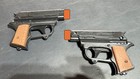 Vintage lot of 2 1970s Giant Brand Toy Gun Soft Pellet guns Vg